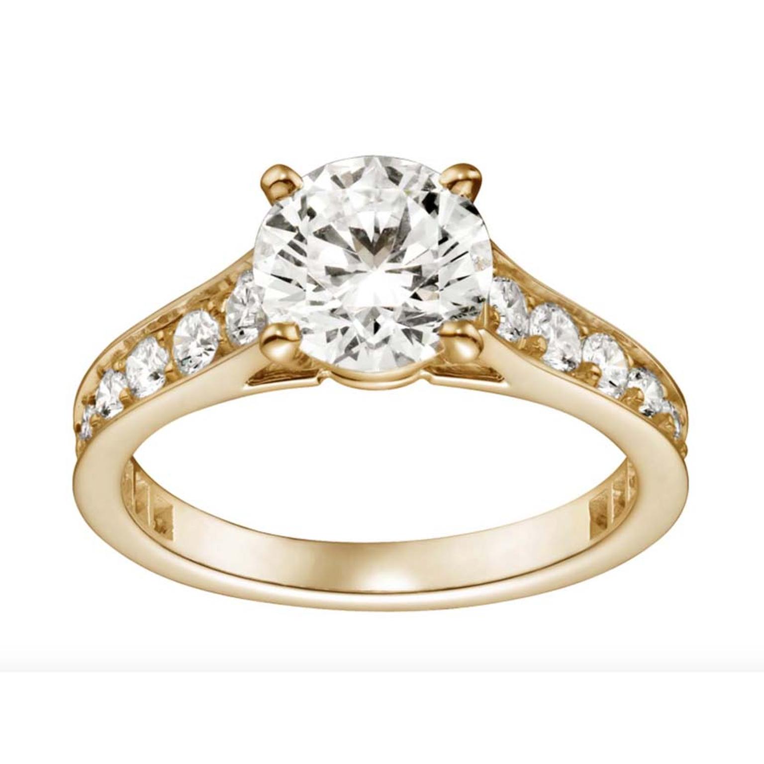 Cartier solitaire clearance engagement ring
